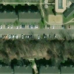 East Lansing Beach Volleyball Court #22 — aerial view