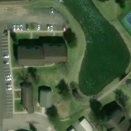 Meridian Charter Township Beach Volleyball Court #13 — aerial view
