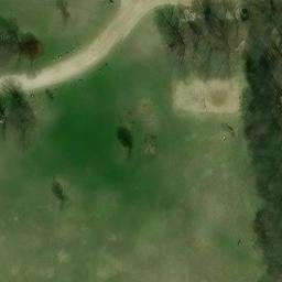 Delta Charter Township Beach Volleyball Court #3 — aerial view
