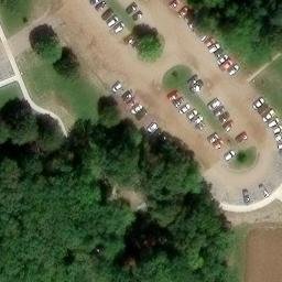 Meridian Charter Township Beach Volleyball Court #10 — aerial view
