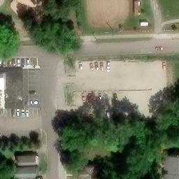 Meridian Charter Township Beach Volleyball Court #9 — aerial view