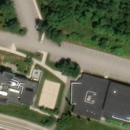 Riv Beach — aerial view