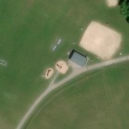 Meridian Charter Township Beach Volleyball Court #8 — aerial view