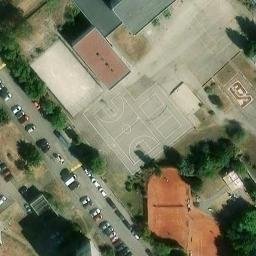 Volleyball Court — aerial view