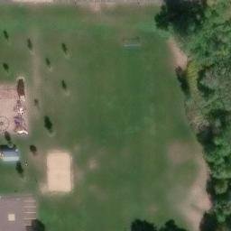 Overisel Beach Volleyball Court — aerial view