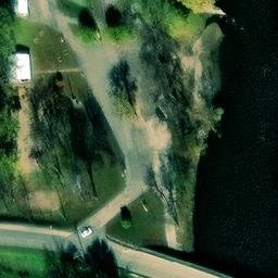 Dakota City Beach Volleyball Court — aerial view