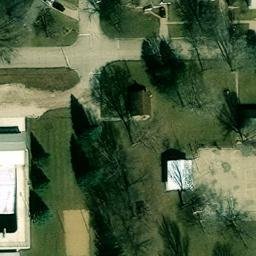 Aurelia Beach Volleyball Court — aerial view