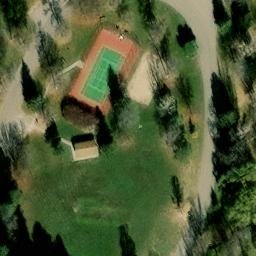 Lindeken Volleyball Court — aerial view