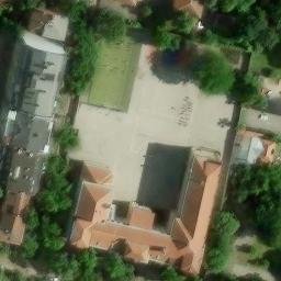 Volleyball Court — aerial view