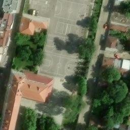 Volleyball Court — aerial view