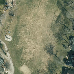 Town of Dover Beach Volleyball Court #4 — aerial view