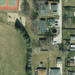Sturtevant Beach Volleyball Court — aerial view