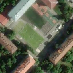 Volleyball Court — aerial view