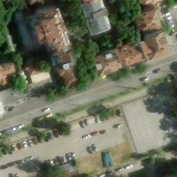 Volleyball Court — aerial view