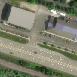 Beach Bottom Volleyball — aerial view