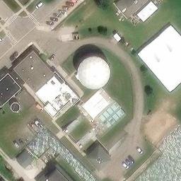 New Baltimore Beach Volleyball Court — aerial view