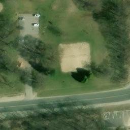 Janesville Beach Volleyball Court #4 — aerial view