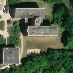 Auburn Hills Beach Volleyball Court #4 — aerial view