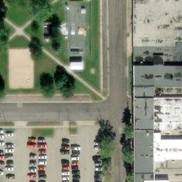 Hastings Beach Volleyball Court — aerial view