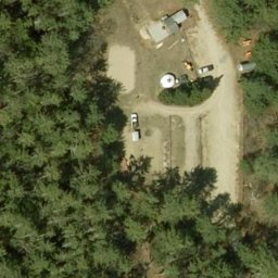 Volleyball Court — aerial view