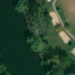 Janesville Beach Volleyball Court #1 — aerial view