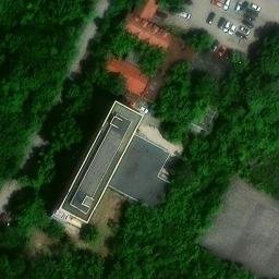 Volleyball Court — aerial view