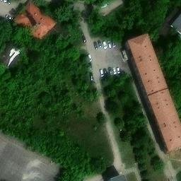 Volleyball Court — aerial view