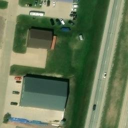 Sand Volleyball — aerial view