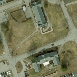 Tewksbury Beach Volleyball Court #2 — aerial view