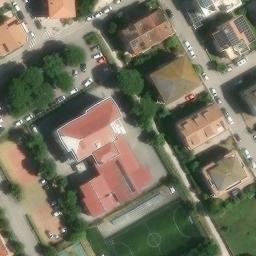 Volleyball Court — aerial view