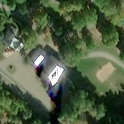 Valley Township Beach Volleyball Court — aerial view