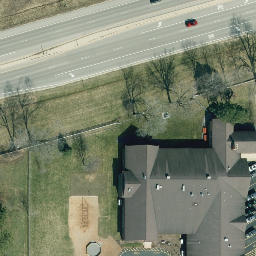 Irish Woods Beach Volleyball Court — aerial view