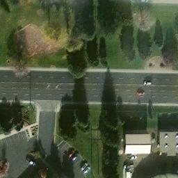 CSI Outdoor Volleyball Courts — aerial view