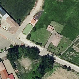 Pista multideporte — aerial view