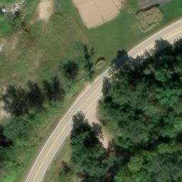 Sageville Beach Volleyball Court #1 — aerial view