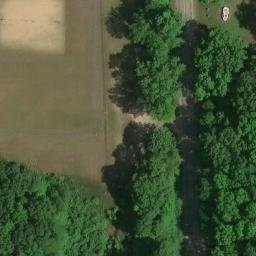 Orangeville Beach Volleyball Court — aerial view