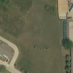 Cedar Falls Beach Volleyball Court #10 — aerial view