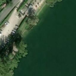 Sand Volleyball Court — aerial view