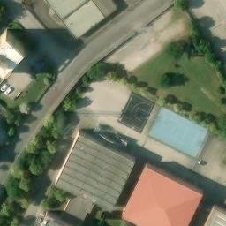 Volleyball Court — aerial view
