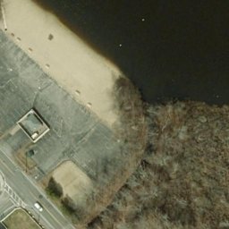 Billerica Beach Volleyball Court — aerial view
