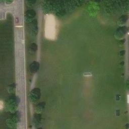 Madison Heights Beach Volleyball Court — aerial view