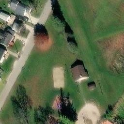 Fort Dodge Beach Volleyball Court #2 — aerial view