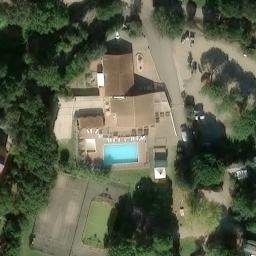 Volleyball Court — aerial view