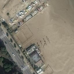 Volleyball Court — aerial view