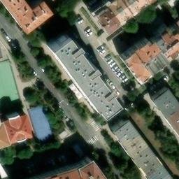 Volleyball Court — aerial view