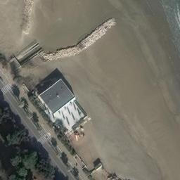 Volleyball Court — aerial view