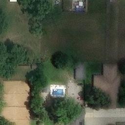 Waterloo Beach Volleyball Court #6 — aerial view
