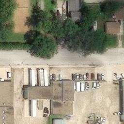 Waterloo Beach Volleyball Court #3 — aerial view
