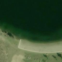 Sand Volleyball Court in Whitmore Lake, MI — aerial view