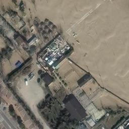 Sand Volleyball Court — aerial view